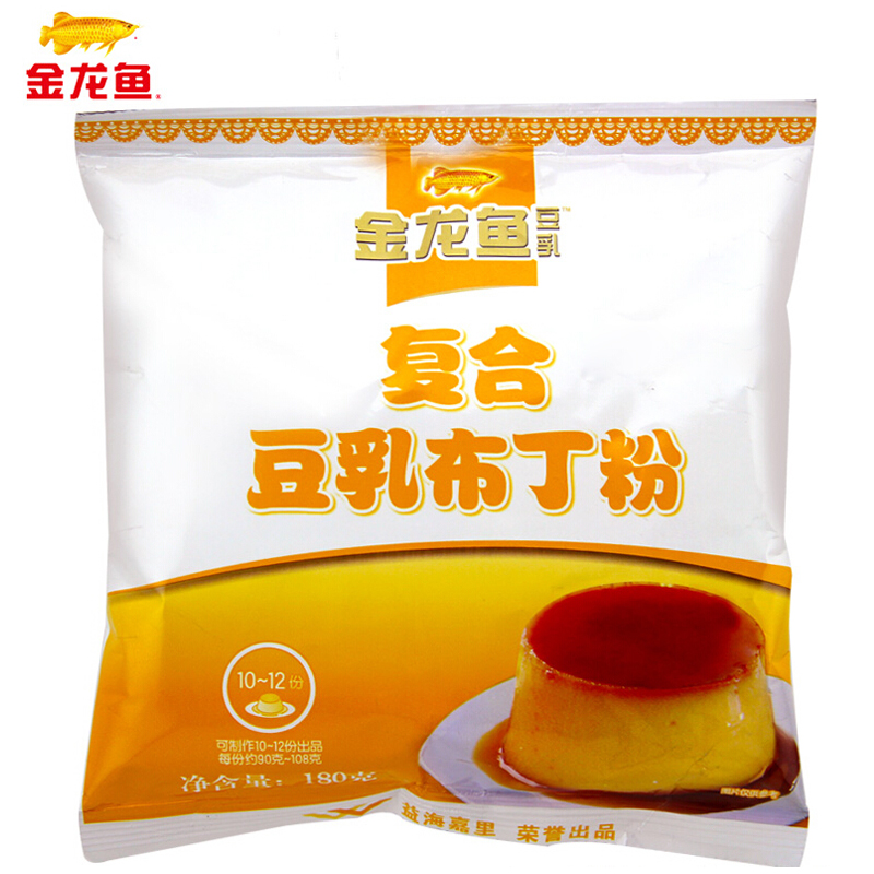 金龙鱼复合豆乳布丁粉180g[品牌 价格 行情 评