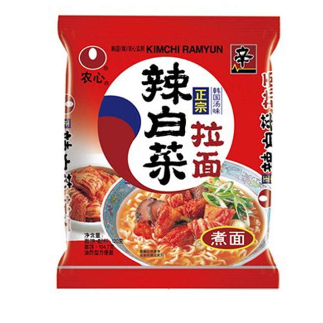农心 辣白菜拉面600g 韩国品牌方便面